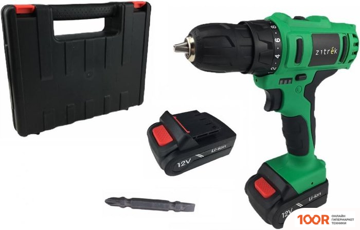 Zitrek GREENPOWER 12-LI 063-4074 (С 2-МЯ АКБ, КЕЙС) (318879)