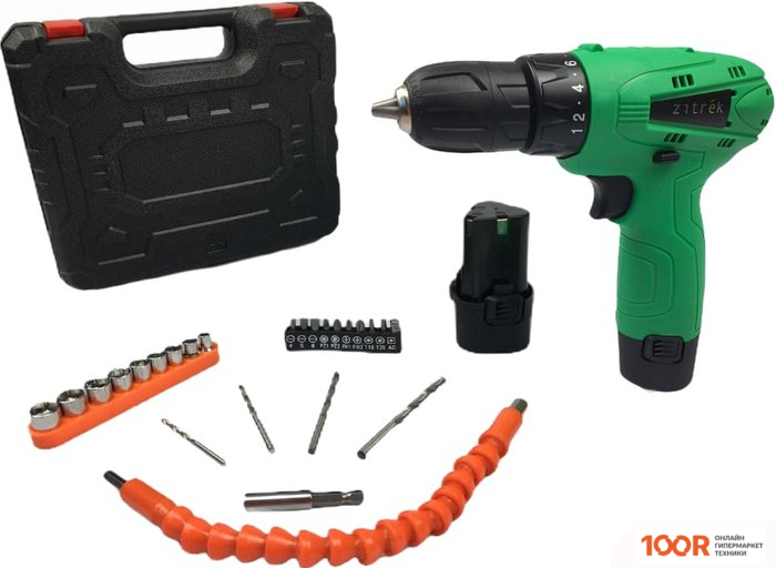 Zitrek GREEN 12 PRO 063-4073 (С 2-МЯ АКБ, КЕЙС, НАБОР ОСНАСТКИ) (318865)