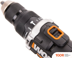 Worx WX372 (С 2-МЯ АКБ, КЕЙС) (318829)