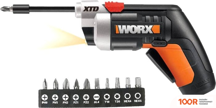 Worx WX252 4V XTD (С 1-ИМ АКБ) (318816)