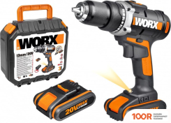 Worx WX183.1 (С 2-МЯ АКБ, КЕЙС) (318814)