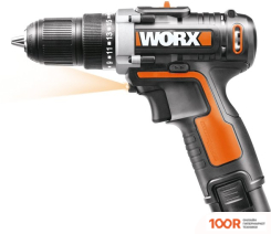 Worx WX128.3 (С 2-МЯ АКБ, КЕЙС) (318810)