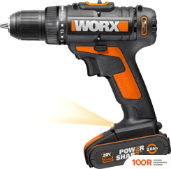 Worx WX101.1 (С 2-МЯ АКБ, КЕЙС) (318805)