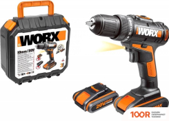 Worx WX101.1 (С 2-МЯ АКБ, КЕЙС) (318805)