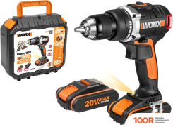 Worx BL WX175 (С 2-МЯ АКБ, КЕЙС) (318798)