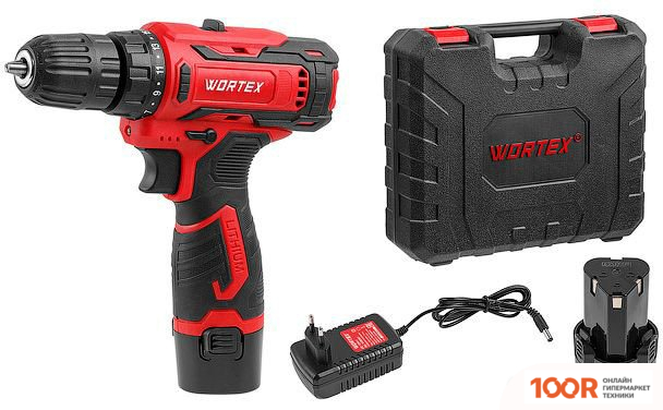 Wortex BD 1220 LI 1329356 (С 2-МЯ АКБ, КЕЙС) (318751)