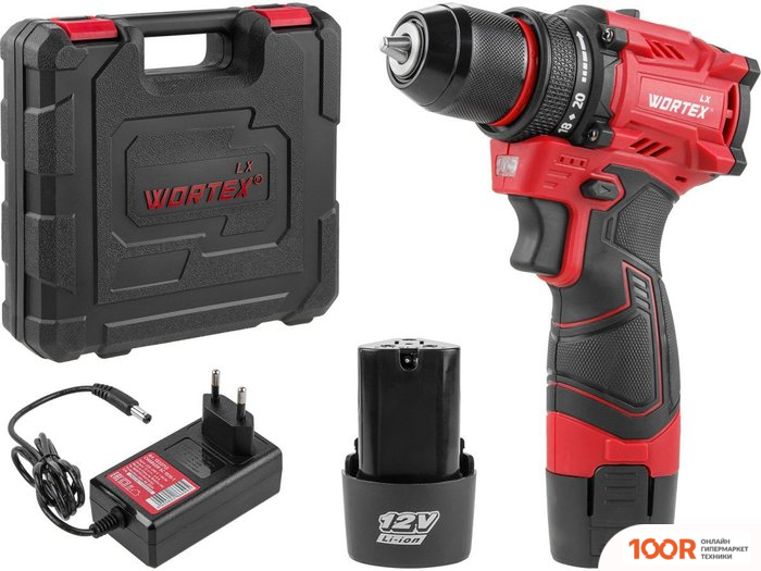 Wortex BD 1220 DLI 1333699 (С 2-МЯ АКБ, КЕЙС) (318750)