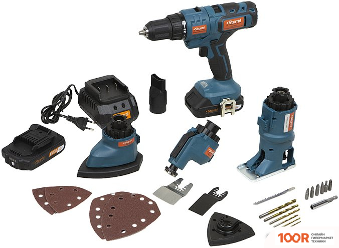 Sturm CMT1801 SET (С 2-МЯ АКБ, КЕЙС) (318571)