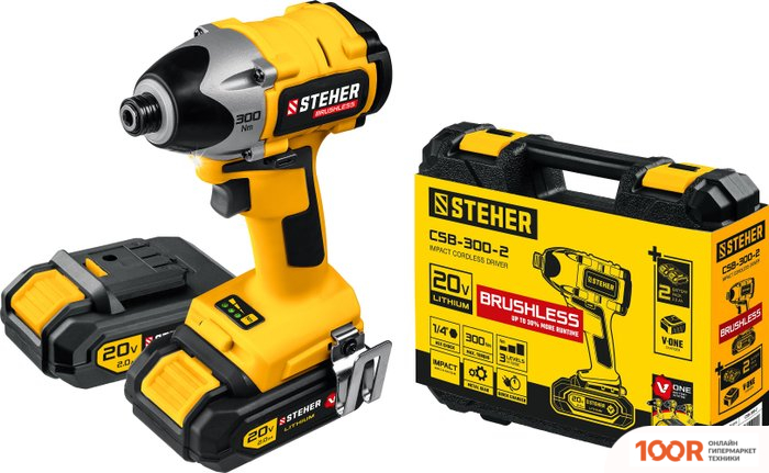 Steher CSB-300-2 (С 2-МЯ АКБ, КЕЙС) (318532)
