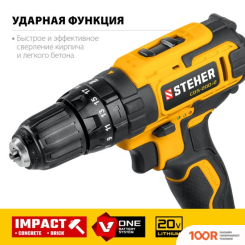 Steher CDS-200-2 (С 2-МЯ АКБ, КЕЙС) (318530)