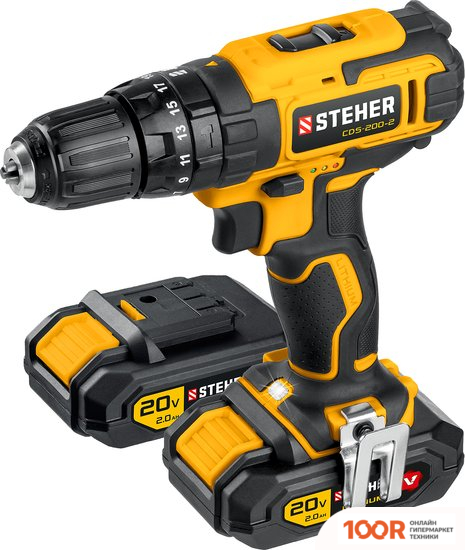 Steher CDS-200-2 (С 2-МЯ АКБ, КЕЙС) (318530)
