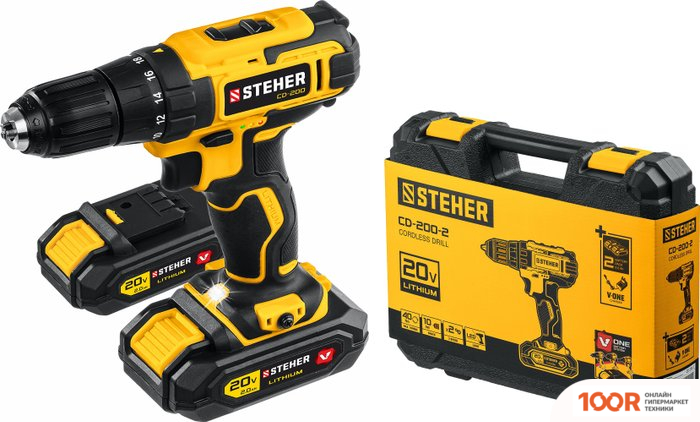 Steher CD-200-2 (С 2-МЯ АКБ, КЕЙС) (318524)