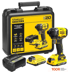 Stanley SFMCF820D2K (С 2-МЯ АКБ, КЕЙС) (318506)