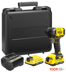 Stanley SFMCF810D2K (С 2-МЯ АКБ, КЕЙС) (318505)