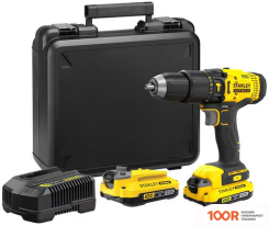 Stanley SFMCD711D22 (С 2-МЯ АКБ, КЕЙС) (318495)