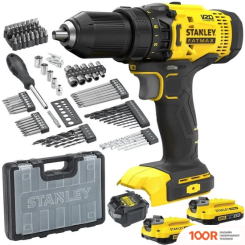 Stanley SFMCD700D2A (С 2-МЯ АКБ, КЕЙС) (318493)