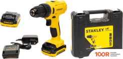 Stanley SCD121S2K (С 2-МЯ АКБ, КЕЙС) (318491)