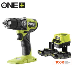 Ryobi RPD18BL1-2C20S 5133006139 (С 2-МЯ АКБ) (318462)