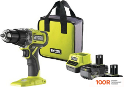 Ryobi RPD18-2C52S 5133005526 (С 2-МЯ АКБ 2 АЧ+5 АЧ, СУМКА) (318461)