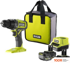Ryobi RDD18-2C52S 5133005522 (С 2-МЯ АКБ 2 АЧ+5 АЧ, СУМКА) (318449)