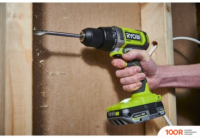 Ryobi RDD18-2C42S 5133005521 (С 2-МЯ АКБ 2 АЧ+4 АЧ, СУМКА) (318448)