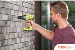 Ryobi R18PD3-242S 5133003820 (С 2-МЯ АКБ 4 AH + 2 AH, СУМКА) (318434)