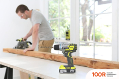 Ryobi R18DDBL-225B 5133003611 (С 2-МЯ АКБ, КЕЙС) (318425)