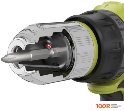 Ryobi R18DD7-220S 5133004533 (С 2-МЯ АКБ, СУМКА) (318423)