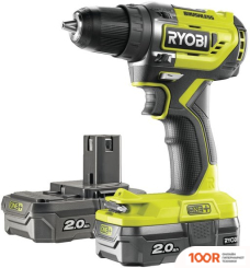 Ryobi R18DD5-220S 5133003733 (С 2-МЯ АКБ, СУМКА) (318422)