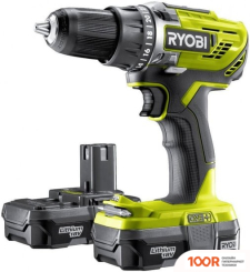 Ryobi R18DD2-213S 5133004374 (С 2-МЯ АКБ) (318413)