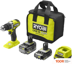 Ryobi HP RPD18C-242S 5133004983 (С 2-МЯ АКБ 4 AH + 2 AH, СУМКА) (318406)