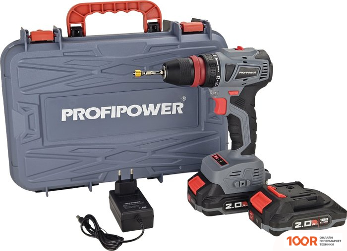 Profipower MKBL-18BM (С 2-МЯ АКБ, КЕЙС) (318349)