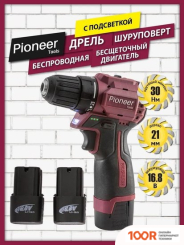 Pioneer Tools CD-M1602BL-01 (С 2-МЯ АКБ, КЕЙС) (318328)