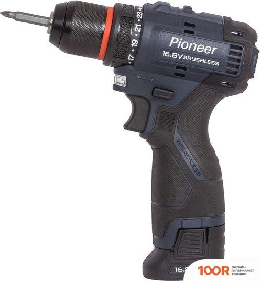 Pioneer Tools CD-E1602BL-12C (С 2-МЯ АКБ, КЕЙС) (318323)