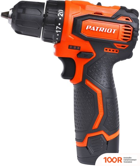 Patriot BR 367LI 180201367 (С 2-МЯ АКБ, КЕЙС) (318315)