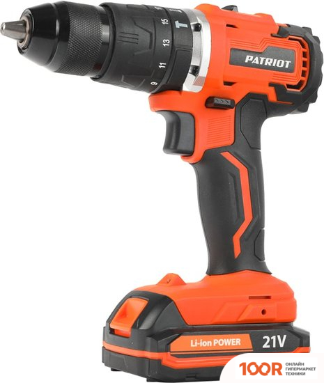 Patriot BR 210UES-H 180301555 (С 2-МЯ АКБ, КЕЙС) (318310)