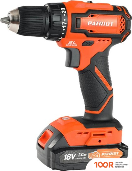 Patriot BR 207UES 180301507 (С 2-МЯ АКБ, КЕЙС) (318309)
