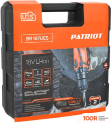 Patriot BR 187UES (С 2-МЯ АКБ, КЕЙС) (318307)