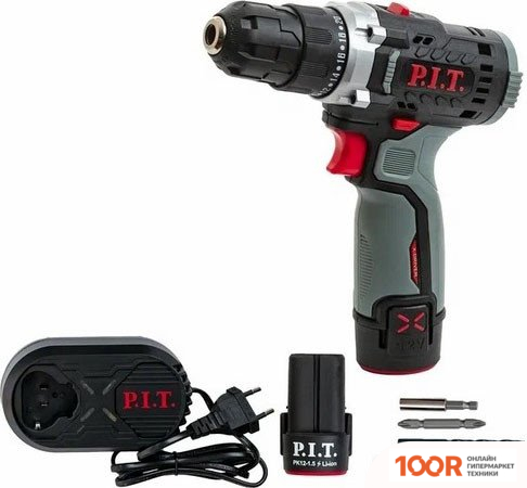 P.I.T. PBM12K-10A/2 (С 2-МЯ АКБ, КЕЙС) (318249)