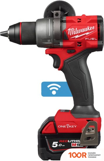 Milwaukee M18 ONEPD3-502X 4933492801 (С 2-МЯ АКБ, КЕЙС) (318175)