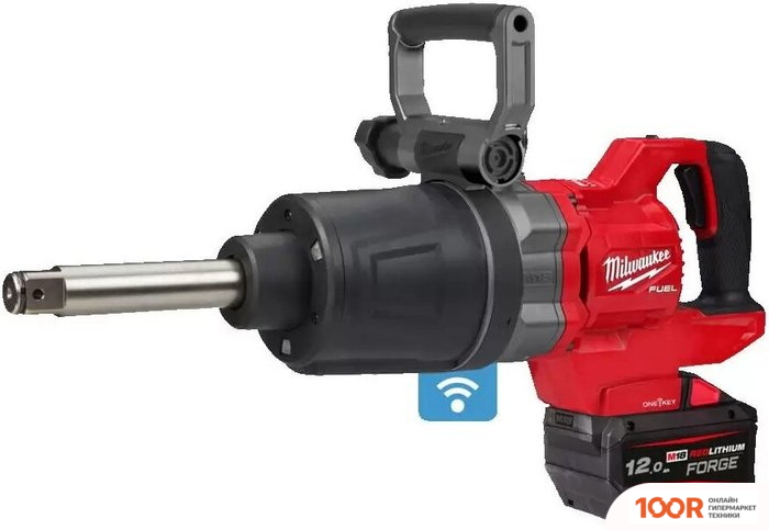Milwaukee M18 ONEFHIWF1D-121C 4933471756 (С 1-ИМ АКБ, КЕЙС) (318169)