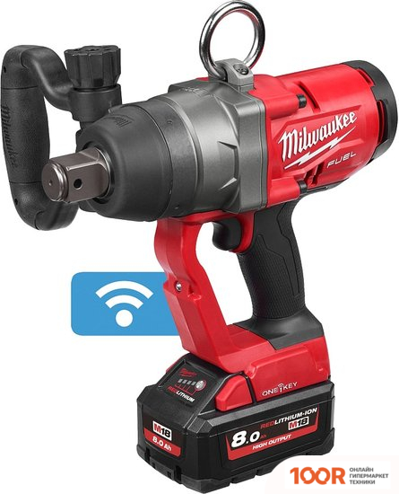 Milwaukee M18 ONEFHIWF1-802X ONE-KEY 4933459733 (С 2-МЯ АКБ, КЕЙС) (318166)