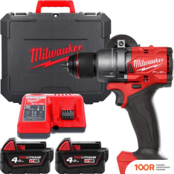 Milwaukee M18 FUEL M18FPD3-402C 4933492473 (С 2-МЯ АКБ 4 АЧ, КЕЙС) (318132)