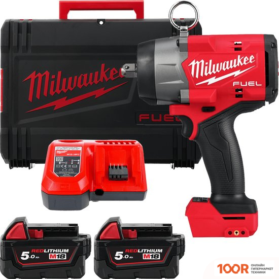 Milwaukee M18 FUEL M18FHIW2P12-502X 4933492786 (С 2-МЯ АКБ, КЕЙС) (318120)