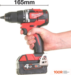 Milwaukee M18 CBLDD-402C 4933464539 (С 2-МЯ АКБ, КЕЙС) (318091)