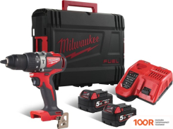 Milwaukee M18 BLPD2-502X 4933464518 (С 2-МЯ АКБ 5 АЧ, КЕЙС) (318088)