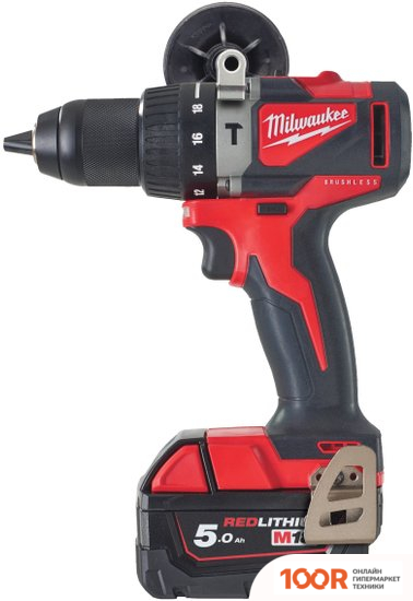 Milwaukee M18 BLPD2-502X 4933464517 (С 2-МЯ АКБ 5 АЧ, КЕЙС) (318087)