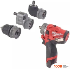 Milwaukee M12 FPDXKIT-202X 4933464138 (С 2-МЯ АКБ, КЕЙС) (318058)