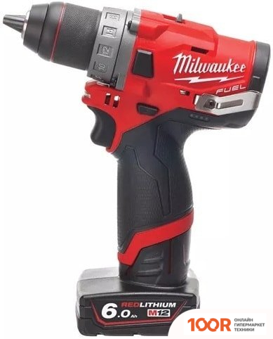 Milwaukee M12 FDD-402X 4933459818 (С 2-МЯ АКБ, КЕЙС) (318037)