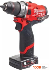 Milwaukee M12 FDD-402X 4933459818 (С 2-МЯ АКБ, КЕЙС) (318037)